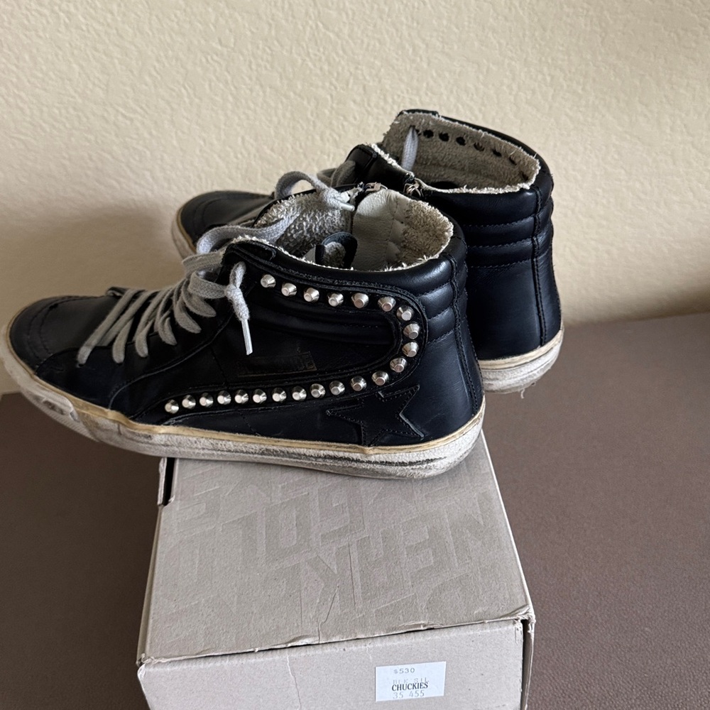 Golden Goose Blue Sneakers. EUC. - Picture 4 of 10